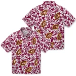 Cleveland Cavaliers Hawaiian Shirt – Hibiscus Motif