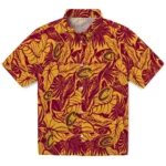 Cleveland Cavaliers Hawaiian Shirt – Monstera Layer