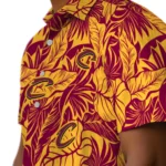 Cleveland Cavaliers Hawaiian Shirt – Monstera Layer