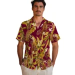 Cleveland Cavaliers Hawaiian Shirt – Palm Leaves