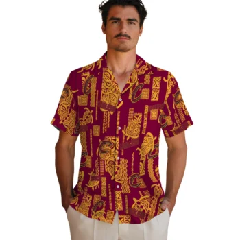 cleveland cavaliers turtle lines wine hawaiian shirts fashion forward