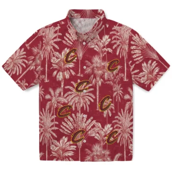 cleveland cavaliers palm shadows wine hawaiian shirts best selling