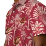 Cleveland Cavaliers Hawaiian Shirt – Vintage Palm Tree