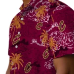 Cleveland Cavaliers Hawaiian Shirt – Wave Palm