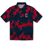 Cleveland Guardians Hawaiian Shirt – 50th State Flower