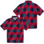 Cleveland Guardians Hawaiian Shirt – Golfing Plaid