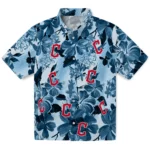 Cleveland Guardians Hawaiian Shirt – Hibiscus Arrangement