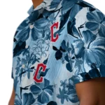Cleveland Guardians Hawaiian Shirt – Hibiscus Arrangement