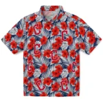 Cleveland Guardians Hawaiian Shirt – Hibiscus Fiesta