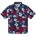 Cleveland Guardians Hawaiian Shirt – Hibiscus Flower Design