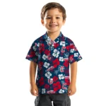 Cleveland Guardians Hawaiian Shirt – Hibiscus Flower Design