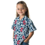 Cleveland Guardians Hawaiian Shirt – Hibiscus Motif