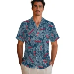 Cleveland Guardians Hawaiian Shirt – Hibiscus Oasis