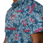 Cleveland Guardians Hawaiian Shirt – Hibiscus Oasis