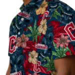 Cleveland Guardians Hawaiian Shirt – Hibiscus Tiki Jungle