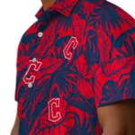Cleveland Guardians Hawaiian Shirt – Monstera Layer