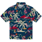 Cleveland Guardians Hawaiian Shirt – Palm Tree Island