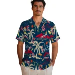 Cleveland Guardians Hawaiian Shirt – Palm Tree Island