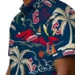 Cleveland Guardians Hawaiian Shirt – Palm Tree Island