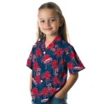 Cleveland Guardians Hawaiian Shirt – Palm Tree Motif