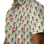 Cleveland Guardians Hawaiian Shirt – Pineapple Delight