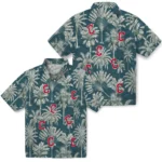 Cleveland Guardians Hawaiian Shirt – Vintage Palm Tree