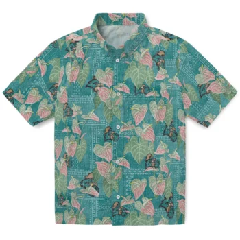 coastal carolina chanticleers anthurium overlay green hawaiian shirts best selling