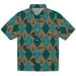 Coastal Carolina Chanticleers Hawaiian Shirt – Golfing Plaid
