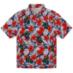 Coastal Carolina Chanticleers Hawaiian Shirt – Hibiscus Fiesta