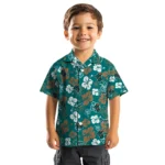 Coastal Carolina Chanticleers Hawaiian Shirt – Hibiscus Flower Design