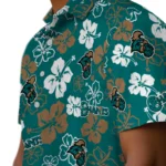 Coastal Carolina Chanticleers Hawaiian Shirt – Hibiscus Flower Design