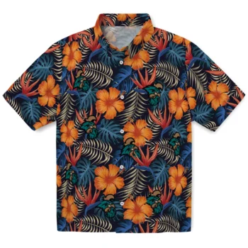 coastal carolina chanticleers hibiscus foliage hawaiian shirts best selling