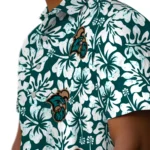 Coastal Carolina Chanticleers Hawaiian Shirt – Hibiscus Motif
