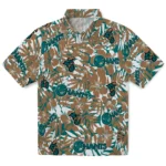 Coastal Carolina Chanticleers Hawaiian Shirt – Hibiscus Overlay