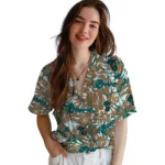 Coastal Carolina Chanticleers Hawaiian Shirt – Hibiscus Overlay