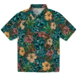Coastal Carolina Chanticleers Hawaiian Shirt – Hibiscus Tiki Jungle