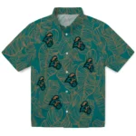 Coastal Carolina Chanticleers Hawaiian Shirt – Leaf Outline