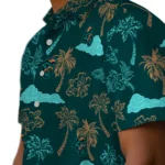 Coastal Carolina Chanticleers Hawaiian Shirt – Palm And Clouds