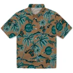 Coastal Carolina Chanticleers Hawaiian Shirt – Palm Sunset