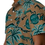 Coastal Carolina Chanticleers Hawaiian Shirt – Palm Sunset