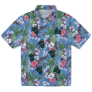 coastal carolina chanticleers pineapple bouquet best sky blue hawaiian shirts best selling