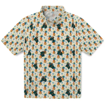coastal carolina chanticleers pineapple delight beige hawaiian shirts best selling