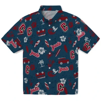 colgate raiders beach vibe navy hawaiian shirts best selling