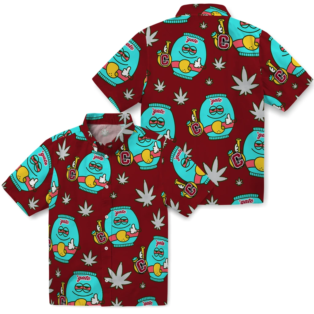 Colgate Raiders Hawaiian Shirt - Chill Vibe colgate raiders bong smile maroon hawaiian shirts high quality