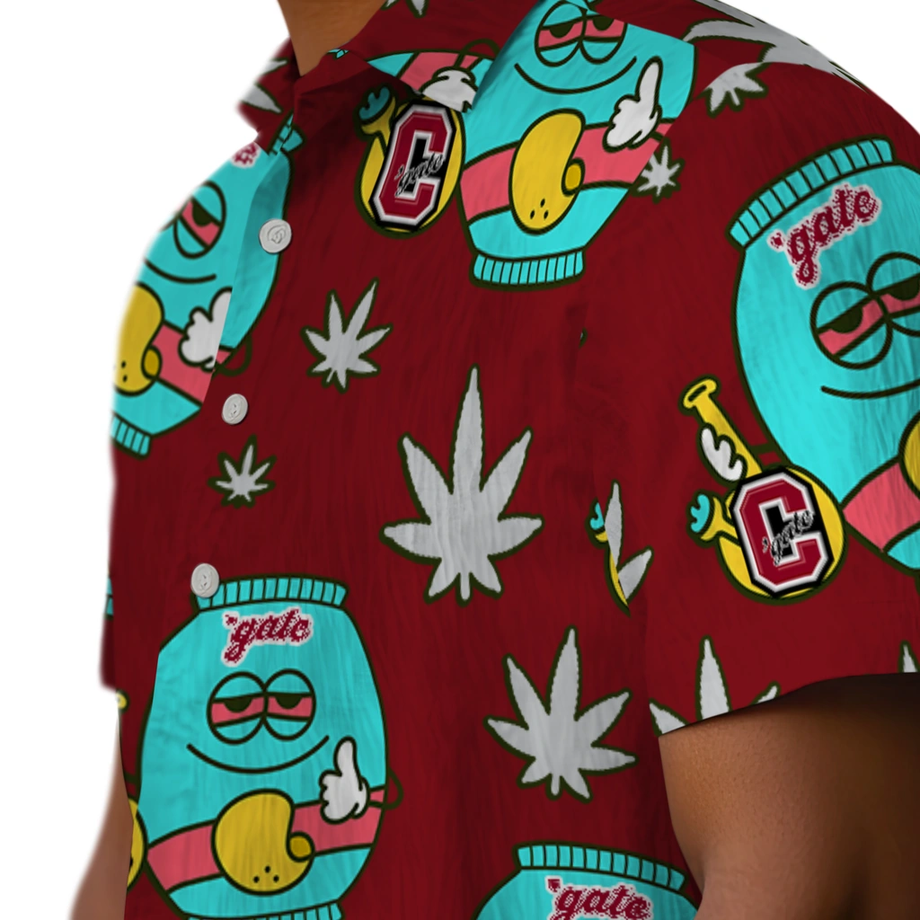 Colgate Raiders Hawaiian Shirt - Chill Vibe colgate raiders bong smile maroon hawaiian shirts trendy