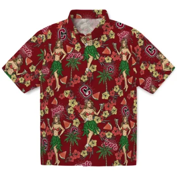 colgate raiders hawaiian girls design maroon hawaiian shirts best selling