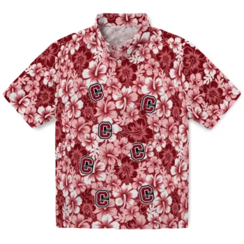 colgate raiders hibiscus blooms maroon hawaiian shirts best selling
