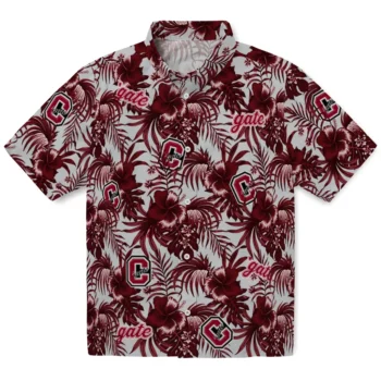 colgate raiders hibiscus exotic maroon hawaiian shirts best selling