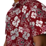 Colgate Raiders Hawaiian Shirt – Hibiscus Flower Design