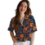 Colgate Raiders Hawaiian Shirt – Hibiscus Foliage